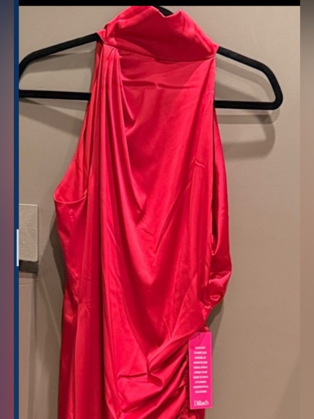 Badgley Mischka Vibrant Red Dress